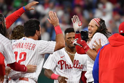 Phillies clinch playoff berth with walk